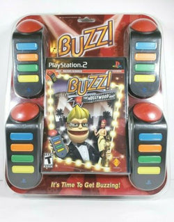 Buzz! The Hollywood Quiz (w/Controllers) - PS2